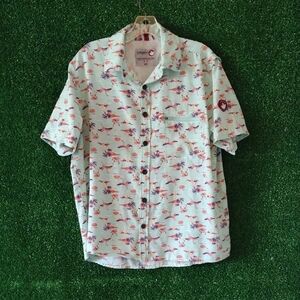 Mens Flamingo Print Shirt